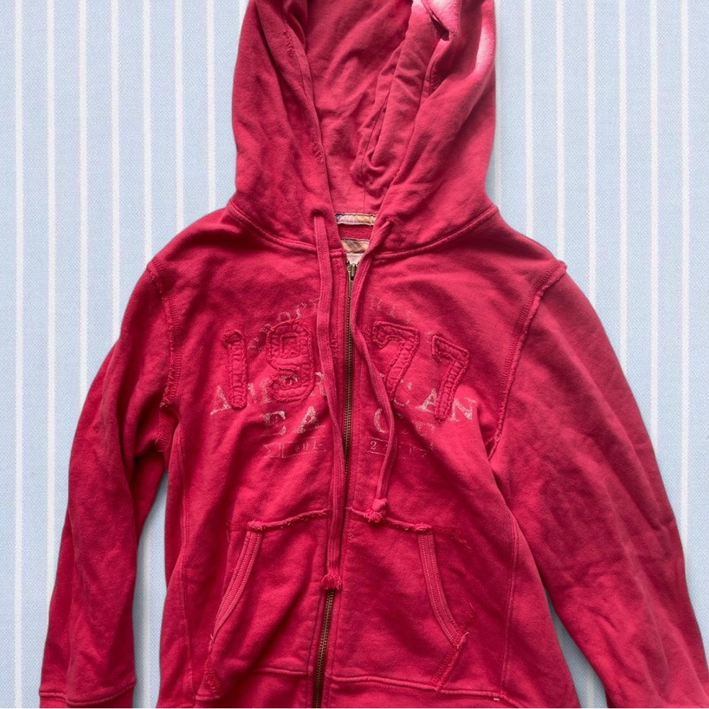 American Eagle Outfitters Red Hoodie